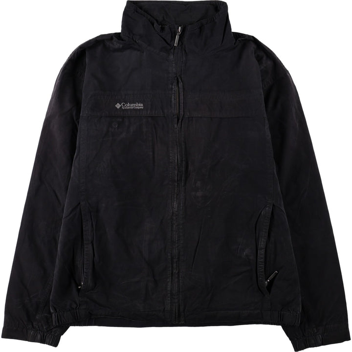 Columbia cotton jacket, men's size L (approx.), 2000s. cotton black type Vintage Second Hand