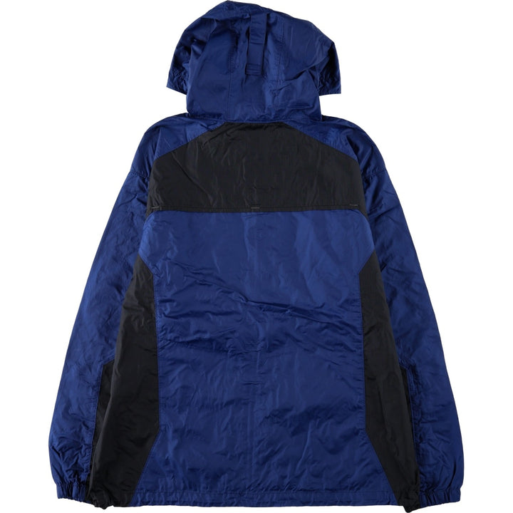2000'S Columbia Mountain Parka Shell Jacket, Men's Size L (approx.) Nylon blue type Vintage Second Hand