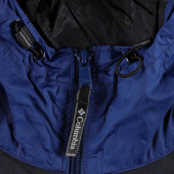 2000'S Columbia Mountain Parka Shell Jacket, Men's Size L (approx.) Nylon blue type Vintage Second Hand