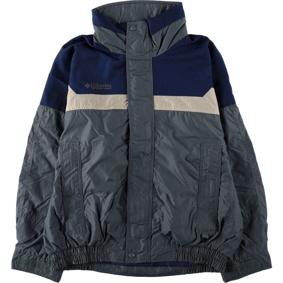 90s-00'S Columbia Bugaboo Mountain Jacket Shell Jacket Men's Size L Nylon navy blue type Vintage Second Hand