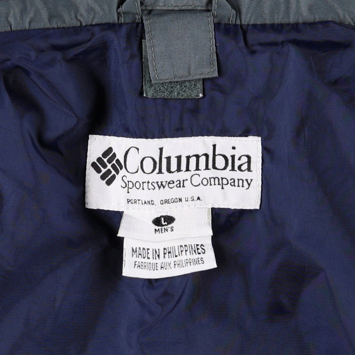 90s-00'S Columbia Bugaboo Mountain Jacket Shell Jacket Men's Size L Nylon navy blue type Vintage Second Hand