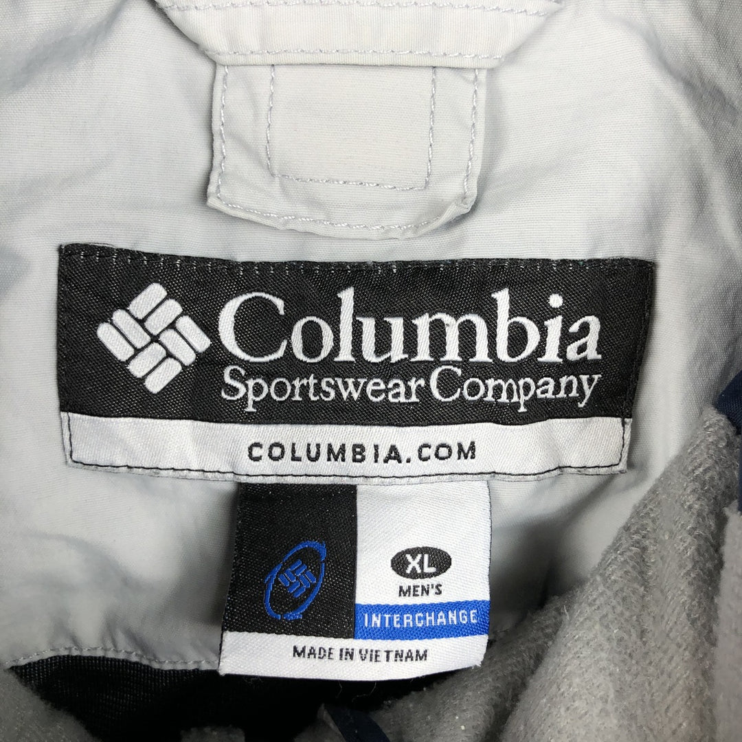 Columbia Bugaboo Mountain Parka Shell Jacket, Men's Size XL unclear navy blue type Vintage Second Hand