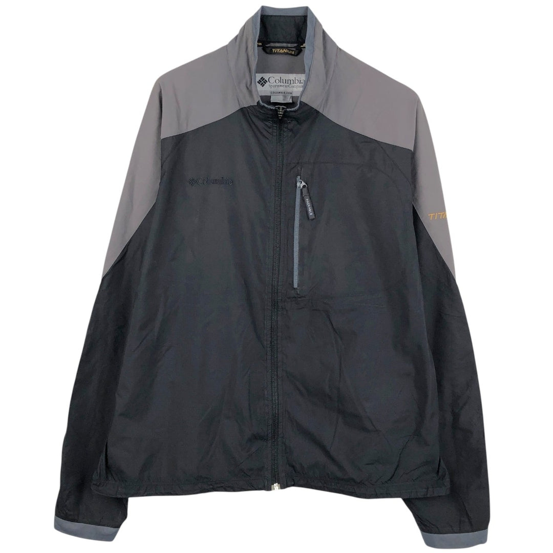 Columbia Titanium Softshell Jacket, Men's XL polyester black type Vintage Second Hand
