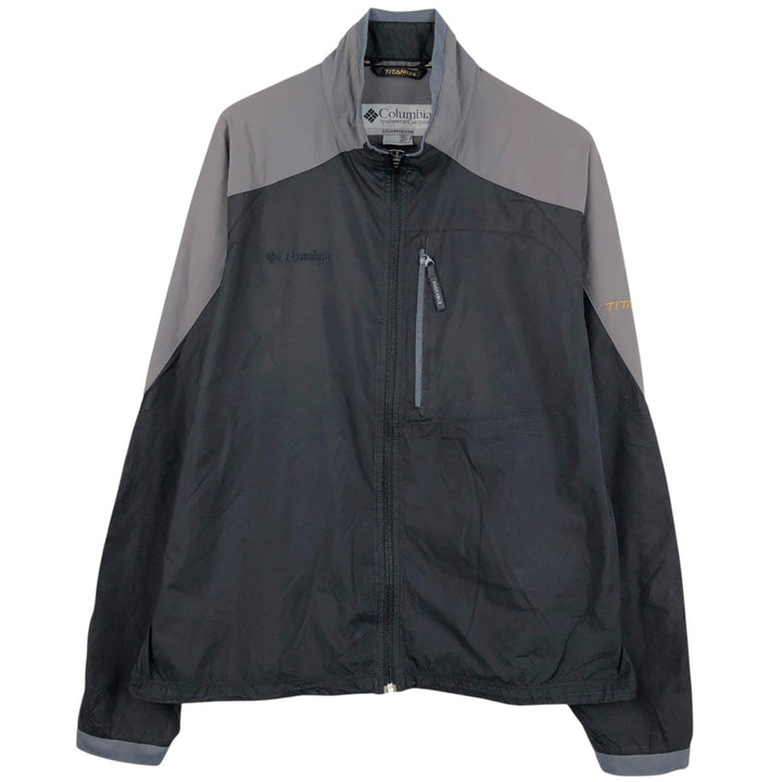 Columbia Titanium Softshell Jacket, Men's XL polyester black type Vintage Second Hand