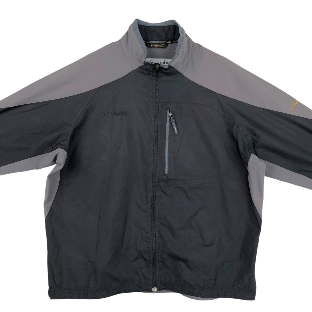Columbia Titanium Softshell Jacket, Men's XL polyester black type Vintage Second Hand