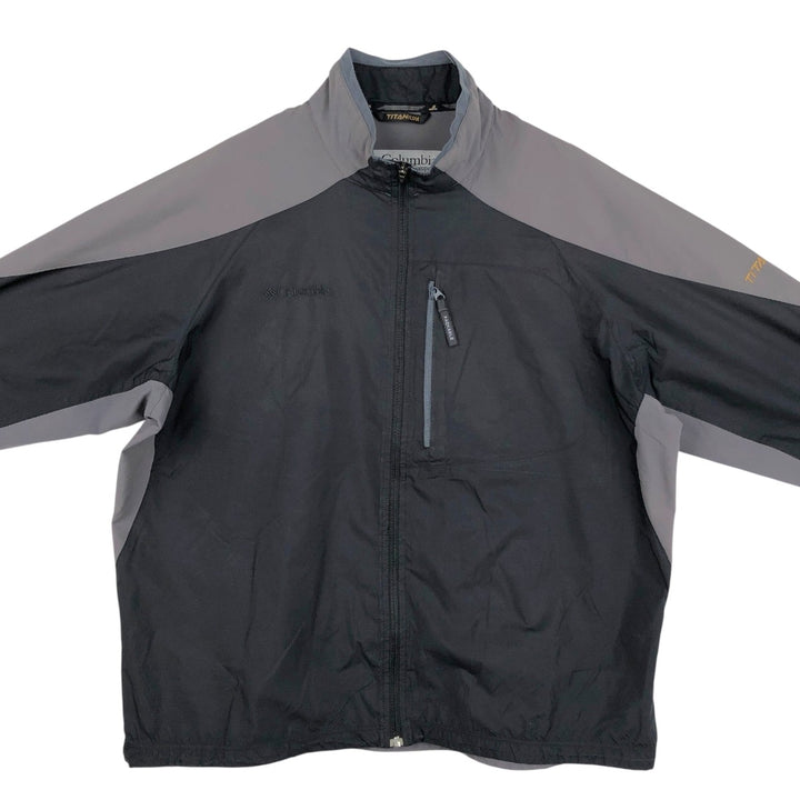 Columbia Titanium Softshell Jacket, Men's XL polyester black type Vintage Second Hand