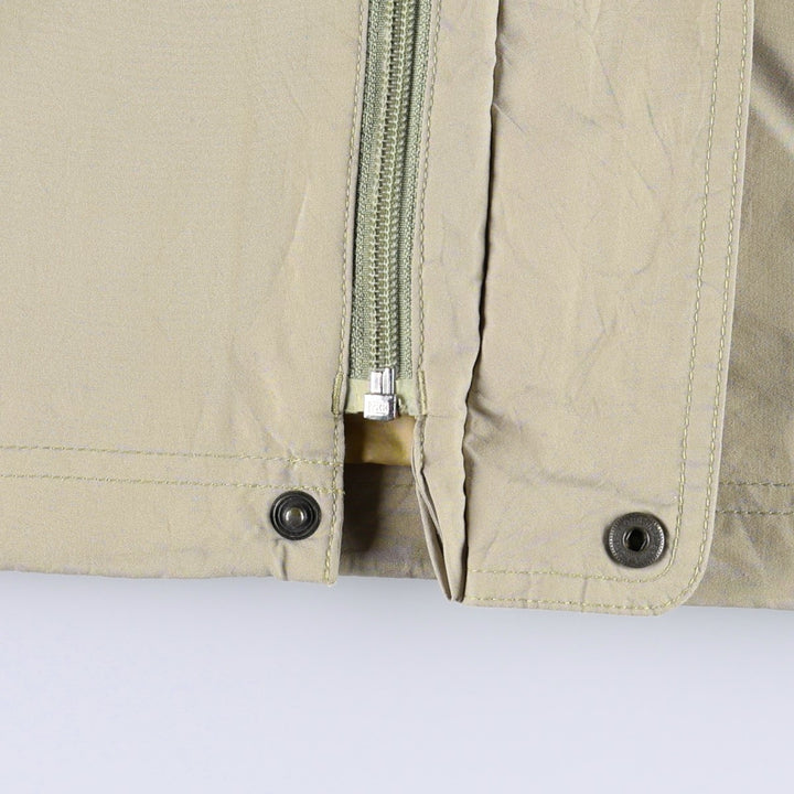90s-00'S LLBean Mountain Parka Shell Jacket, Men's Size L (approx.), Vintage polyester Khaki type beige Vintage Second Hand