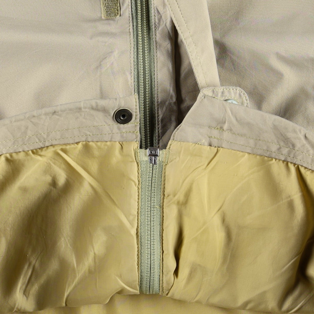 90s-00'S LLBean Mountain Parka Shell Jacket, Men's Size L (approx.), Vintage polyester Khaki type beige Vintage Second Hand