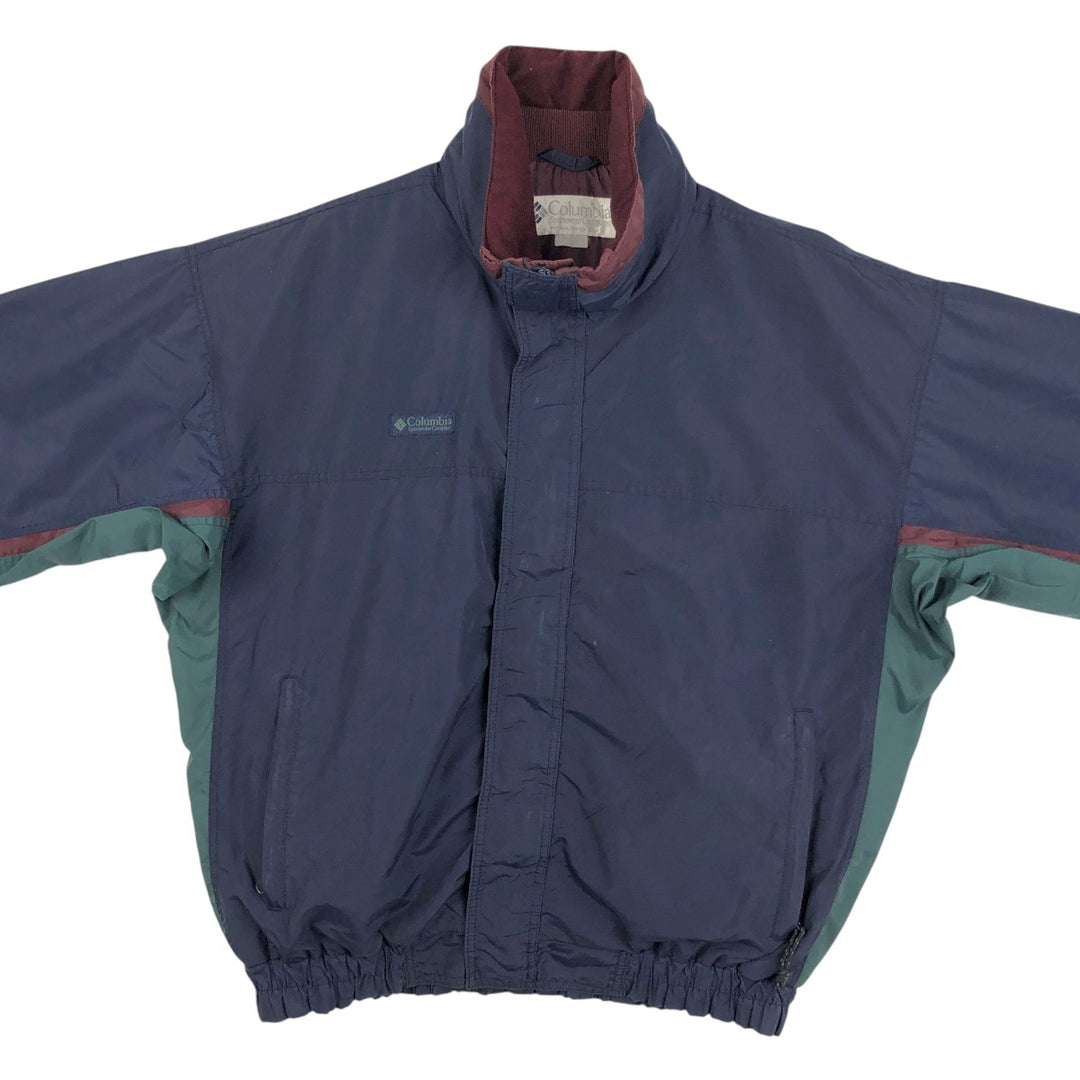 1990'S Columbia White Tag Mountain Parka Shell Jacket, Men's Size XL unclear navy blue type Vintage Second Hand