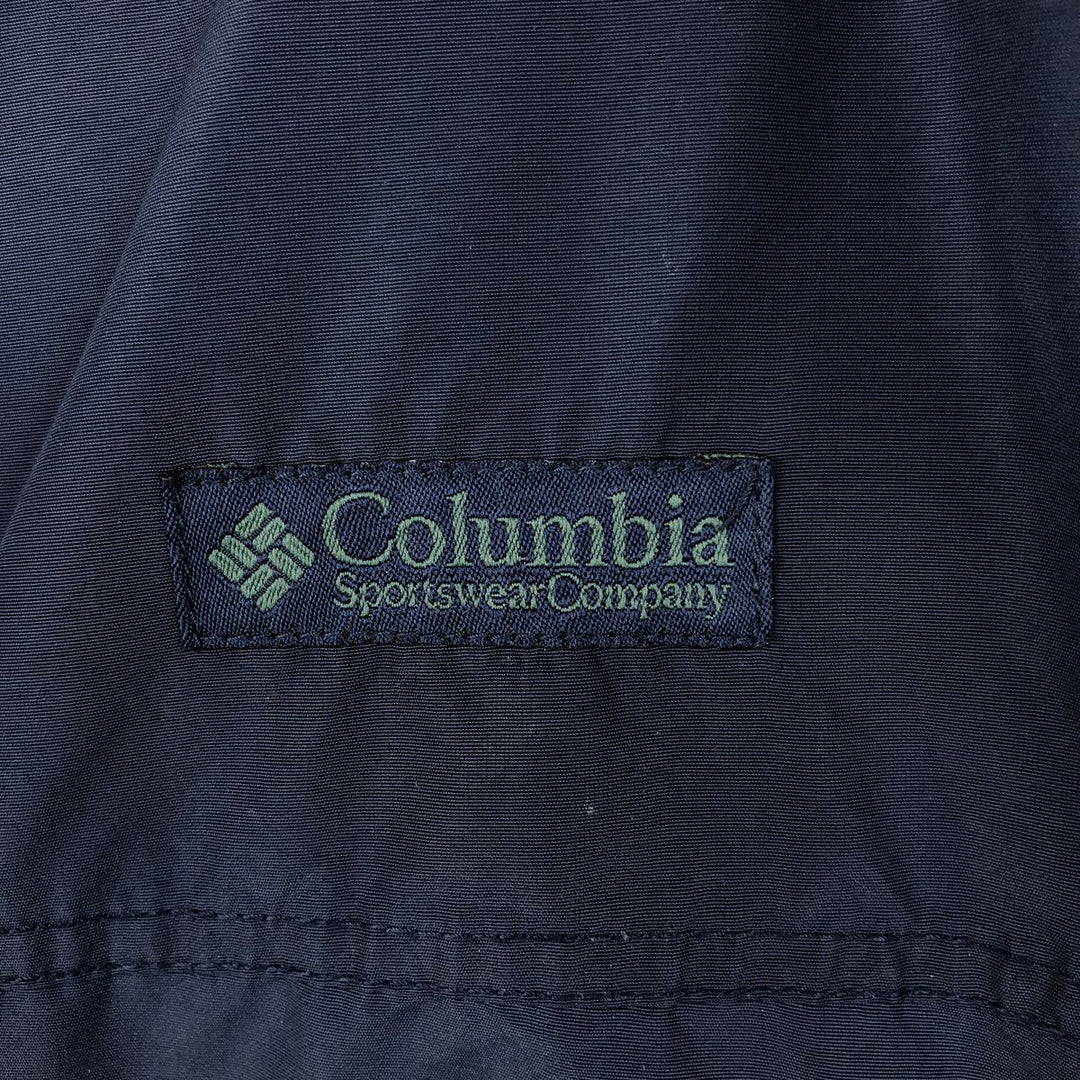1990'S Columbia White Tag Mountain Parka Shell Jacket, Men's Size XL unclear navy blue type Vintage Second Hand