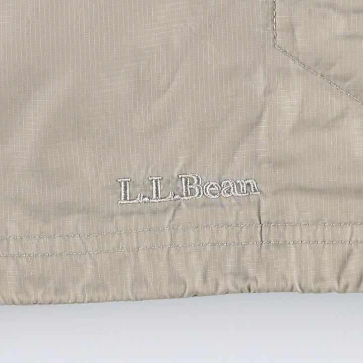 90s-00'S LLBean Ripstop Mountain Jacket Shell Jacket Men's XXL equivalent unclear Beige type Vintage Second Hand
