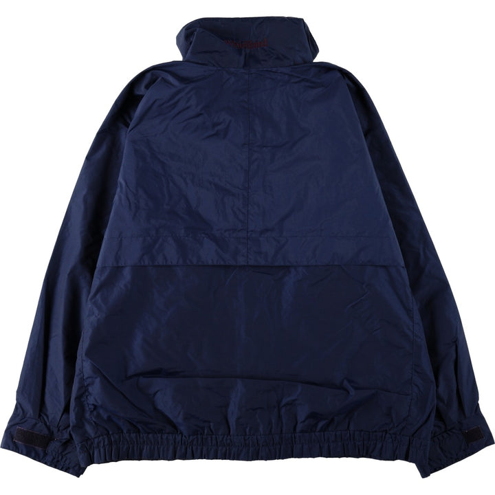 1990'S Columbia Whirlibird Mountain Jacket Shell Jacket Men's XXL equivalent Vintage unclear navy blue type Vintage Second Hand