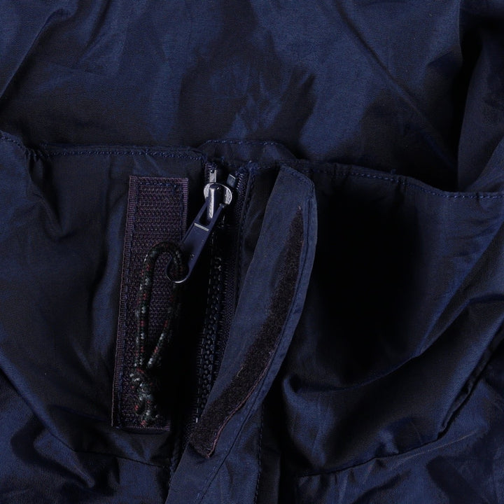 1990'S Columbia Whirlibird Mountain Jacket Shell Jacket Men's XXL equivalent Vintage unclear navy blue type Vintage Second Hand
