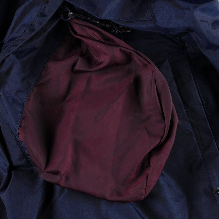 1990'S Columbia Whirlibird Mountain Jacket Shell Jacket Men's XXL equivalent Vintage unclear navy blue type Vintage Second Hand