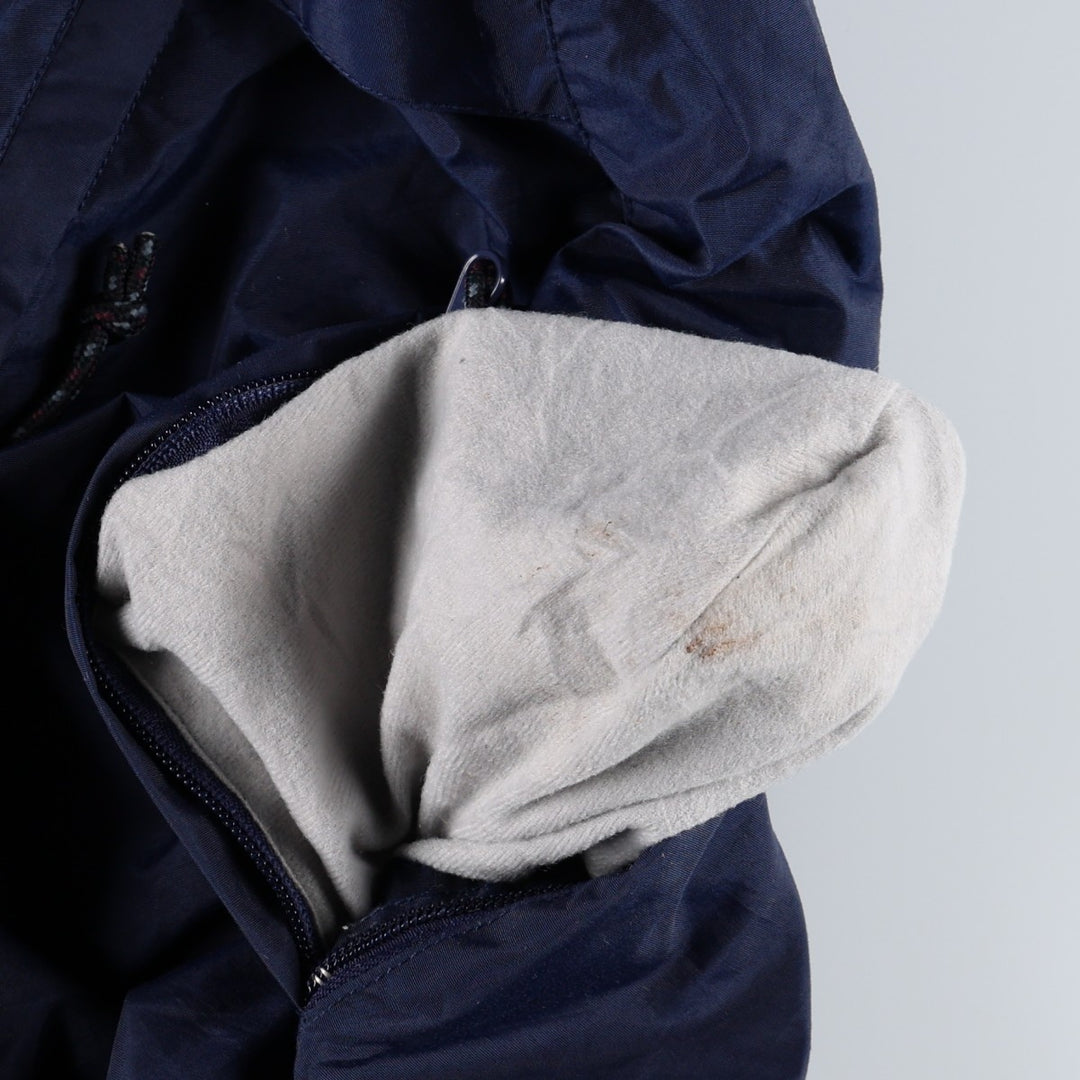 1990'S Columbia Whirlibird Mountain Jacket Shell Jacket Men's XXL equivalent Vintage unclear navy blue type Vintage Second Hand