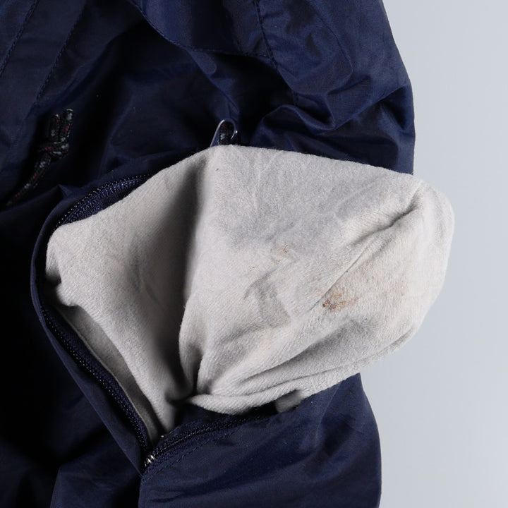 1990'S Columbia Whirlibird Mountain Jacket Shell Jacket Men's XXL equivalent Vintage unclear navy blue type Vintage Second Hand