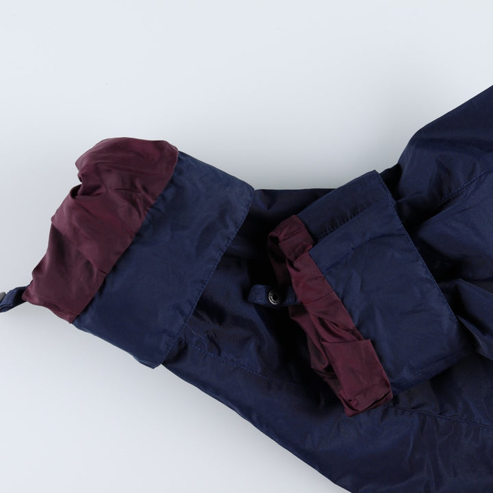 1990'S Columbia Whirlibird Mountain Jacket Shell Jacket Men's XXL equivalent Vintage unclear navy blue type Vintage Second Hand
