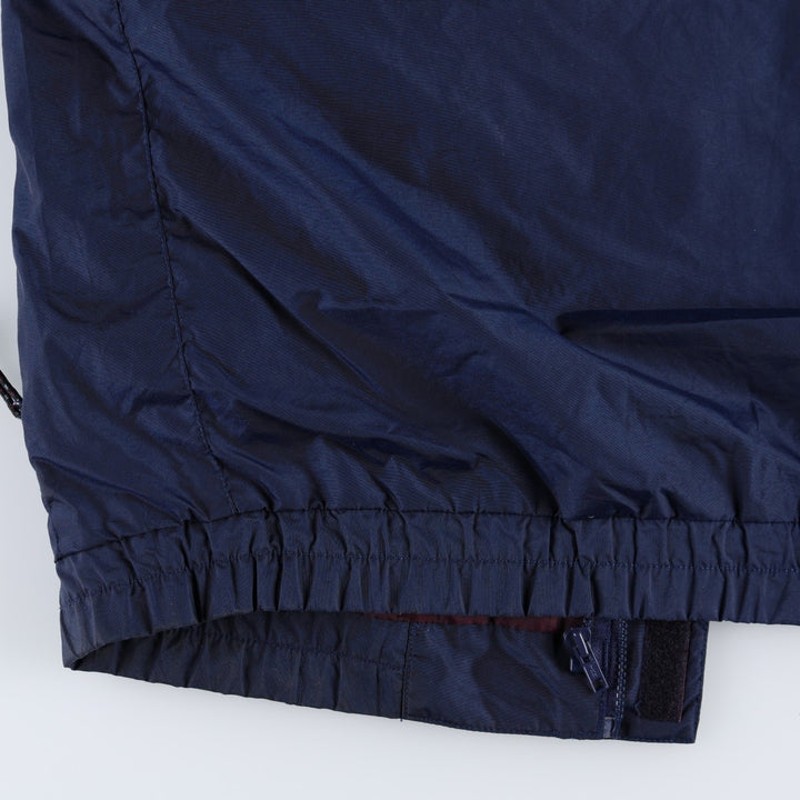 1990'S Columbia Whirlibird Mountain Jacket Shell Jacket Men's XXL equivalent Vintage unclear navy blue type Vintage Second Hand