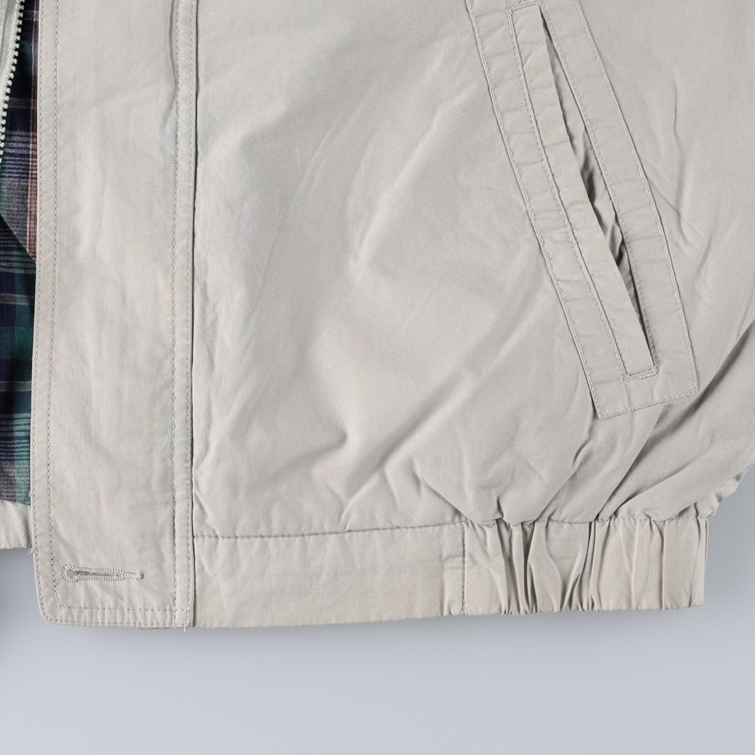Eddie Bauer Harrington Jacket Swing Top, Men's Size L (approx.) cotton ivory Vintage Second Hand