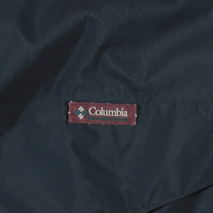 1990'S Columbia Mountain Jacket Shell Jacket, Men's Size L (approx.) Nylon navy blue type Vintage Second Hand