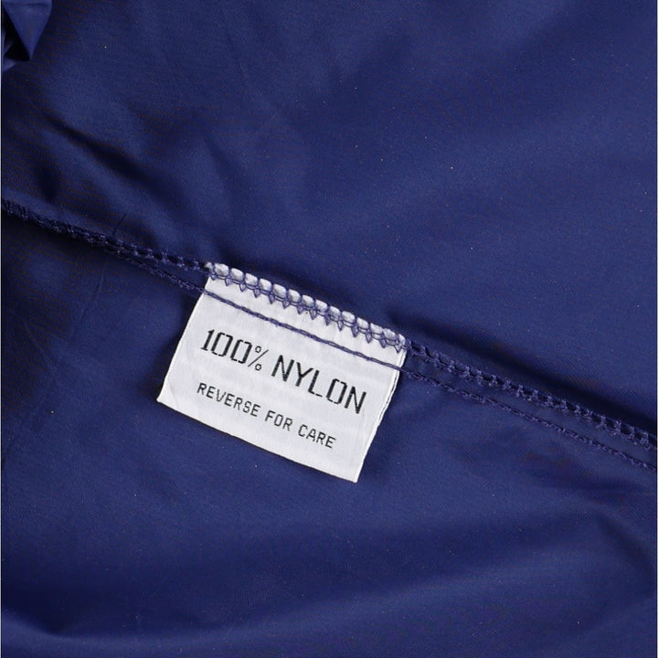 70s-80'S Eddie Bauer Black Tag Mountain Jacket Shell Jacket Men's Size L (Equivalent) Vintage Nylon Navy blue Vintage Second Hand