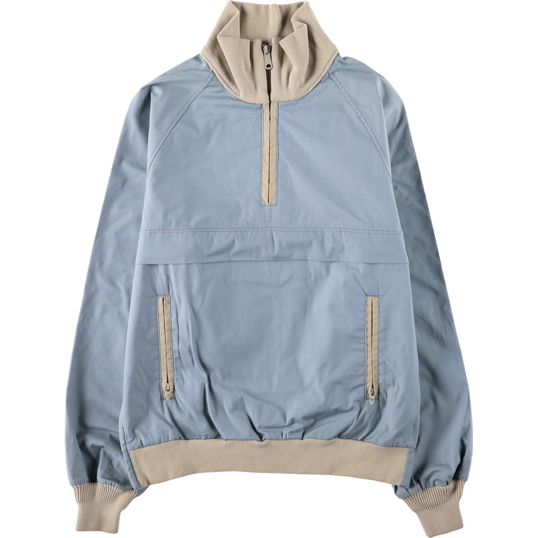 Woolrich Half-Zip Jacket, Men's Size L (approx.) unclear Blue type light blue Vintage Second Hand