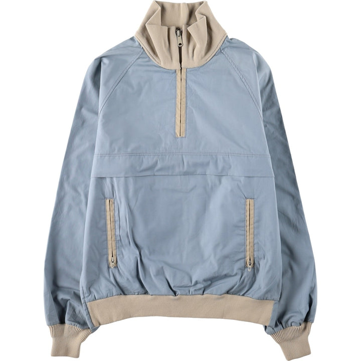 Woolrich Half-Zip Jacket, Men's Size L (approx.) unclear Blue type light blue Vintage Second Hand