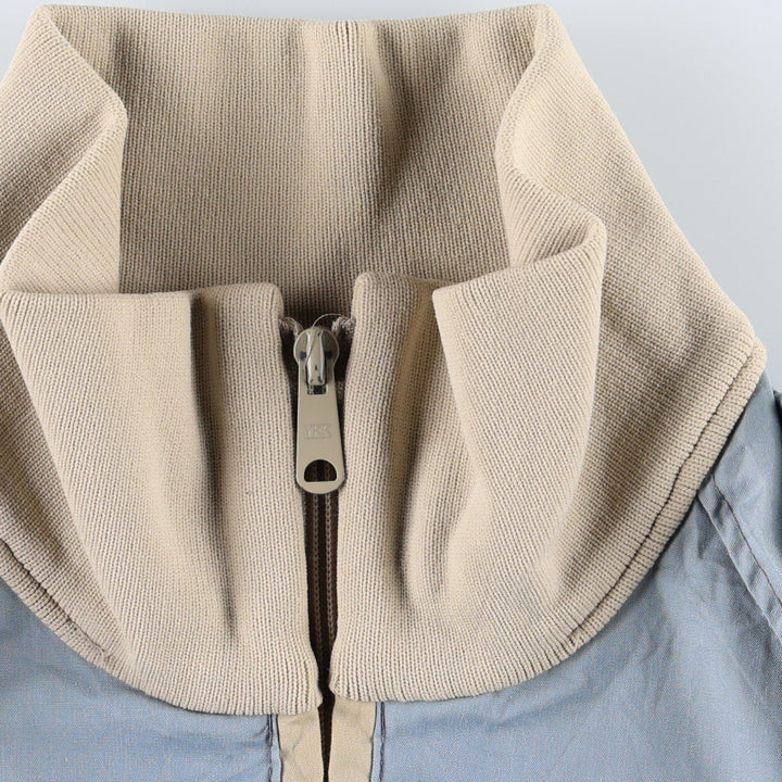 Woolrich Half-Zip Jacket, Men's Size L (approx.) unclear Blue type light blue Vintage Second Hand