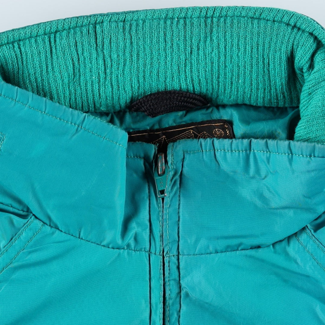 80s-90'S Eddie Bauer Nylon Jacket, Men's Size M (Equivalent), Vintage Nylon Emerald green Vintage Second Hand