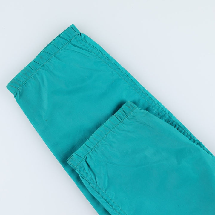 80s-90'S Eddie Bauer Nylon Jacket, Men's Size M (Equivalent), Vintage Nylon Emerald green Vintage Second Hand
