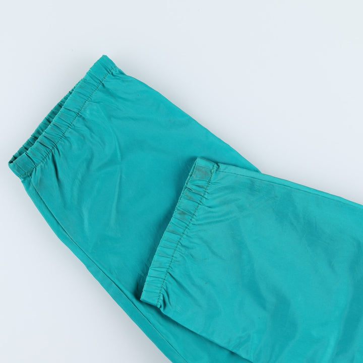 80s-90'S Eddie Bauer Nylon Jacket, Men's Size M (Equivalent), Vintage Nylon Emerald green Vintage Second Hand
