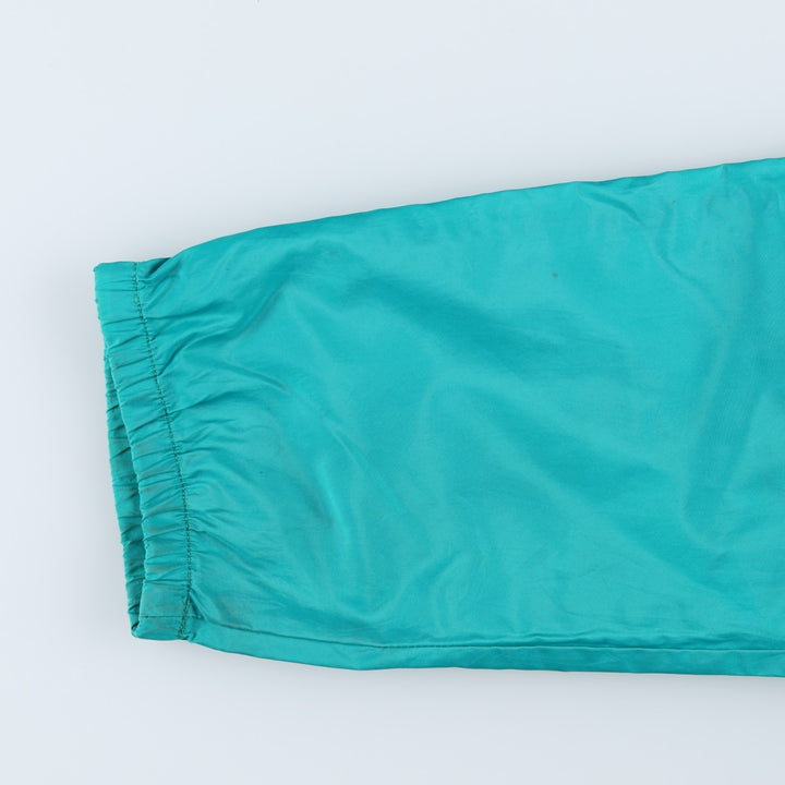 80s-90'S Eddie Bauer Nylon Jacket, Men's Size M (Equivalent), Vintage Nylon Emerald green Vintage Second Hand