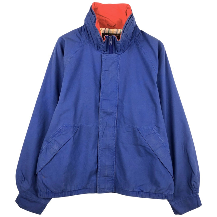 80s-90'S Eddie Bauer Black Tag Mountain Jacket Shell Jacket Men's L Size Vintage cotton blue type Vintage Second Hand