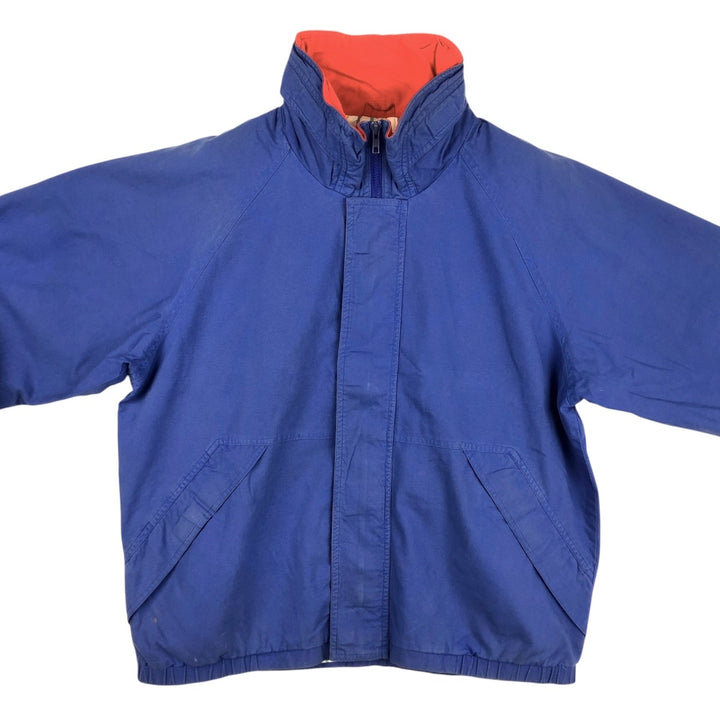 80s-90'S Eddie Bauer Black Tag Mountain Jacket Shell Jacket Men's L Size Vintage cotton blue type Vintage Second Hand