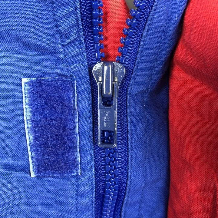 80s-90'S Eddie Bauer Black Tag Mountain Jacket Shell Jacket Men's L Size Vintage cotton blue type Vintage Second Hand