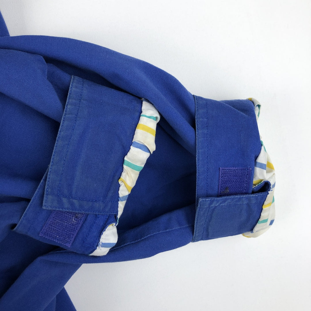 80s-90'S Eddie Bauer Black Tag Mountain Jacket Shell Jacket Men's L Size Vintage cotton blue type Vintage Second Hand