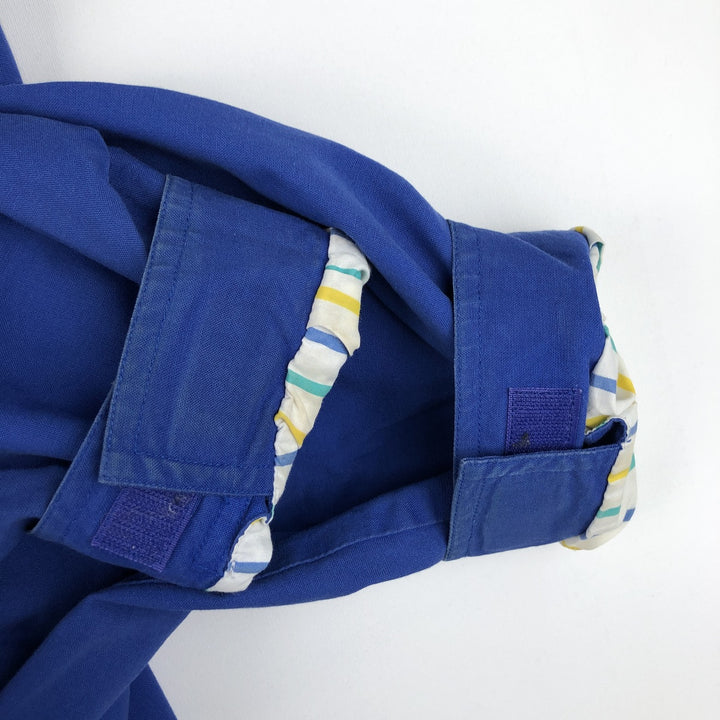 80s-90'S Eddie Bauer Black Tag Mountain Jacket Shell Jacket Men's L Size Vintage cotton blue type Vintage Second Hand