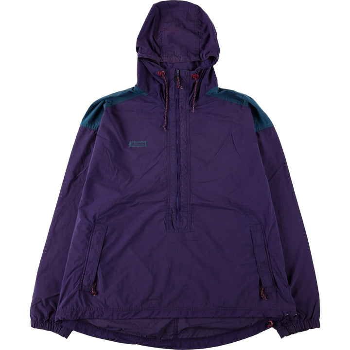 90'S Vintage Columbia Anorak Parka with White Tag, Men's XL unclear purple type Vintage Second Hand