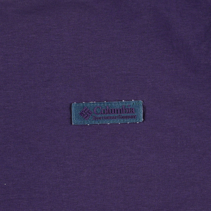 90'S Vintage Columbia Anorak Parka with White Tag, Men's XL unclear purple type Vintage Second Hand