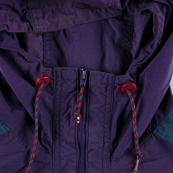 90'S Vintage Columbia Anorak Parka with White Tag, Men's XL unclear purple type Vintage Second Hand