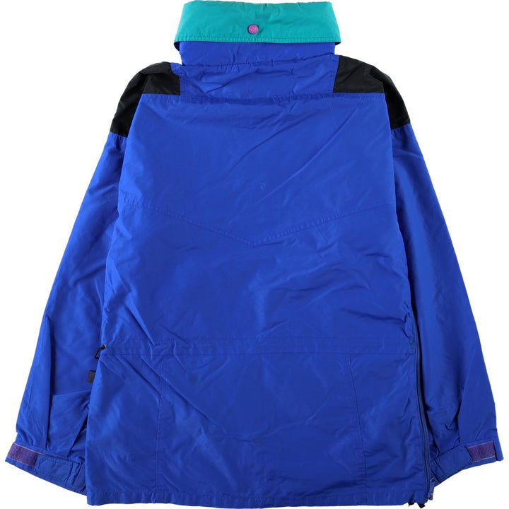 90'S Vintage Columbia Anorak Jacket with White Tag, Men's Size Medium unclear blue type Vintage Second Hand