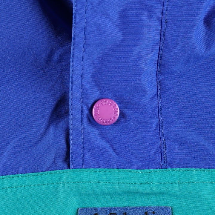 90'S Vintage Columbia Anorak Jacket with White Tag, Men's Size Medium unclear blue type Vintage Second Hand