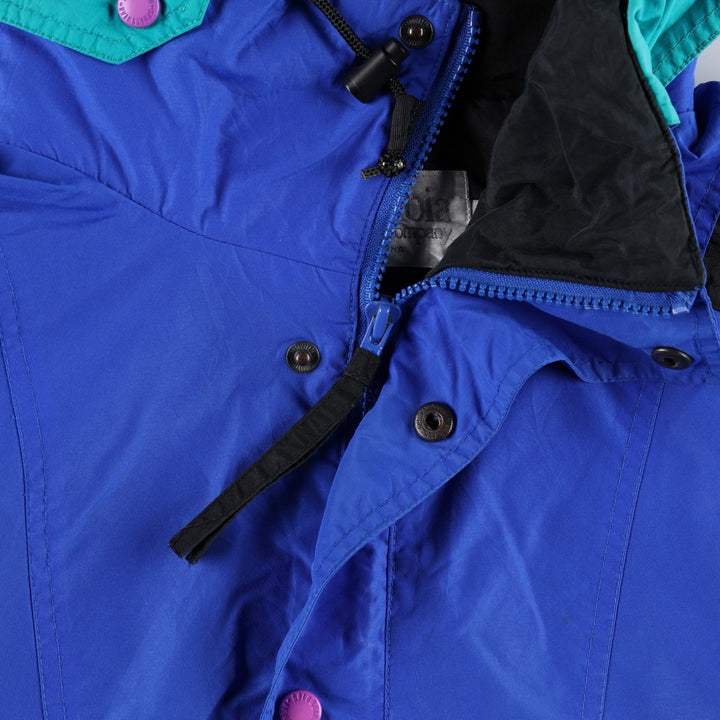 90'S Vintage Columbia Anorak Jacket with White Tag, Men's Size Medium unclear blue type Vintage Second Hand