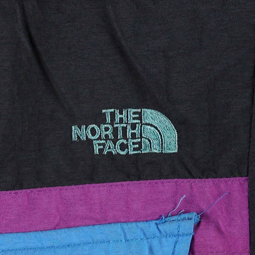 1990'S The North Face Anorak Jacket, Men's Size L (approx.), Vintage Nylon black type Vintage Second Hand