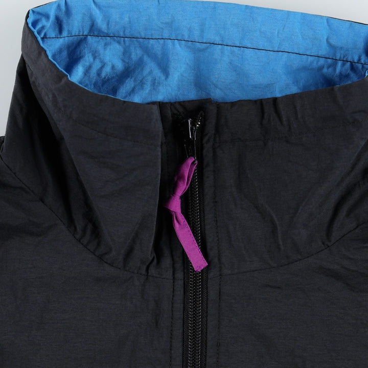 1990'S The North Face Anorak Jacket, Men's Size L (approx.), Vintage Nylon black type Vintage Second Hand