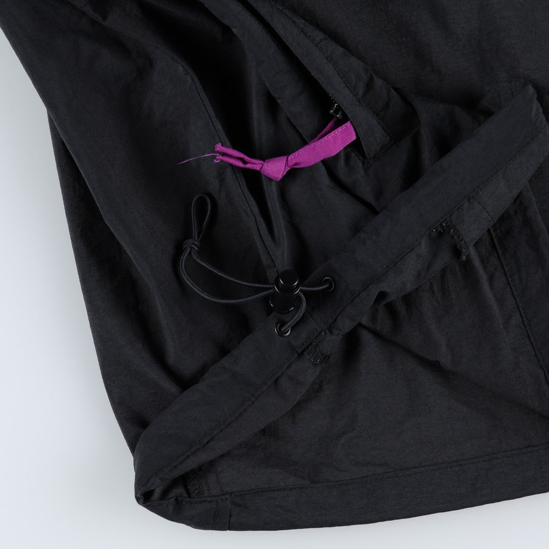 1990'S The North Face Anorak Jacket, Men's Size L (approx.), Vintage Nylon black type Vintage Second Hand
