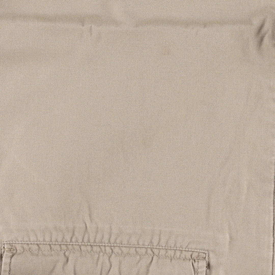 2000'S Eddie Bauer cotton jacket, men's size L (approx.) cotton Beige type Vintage Second Hand