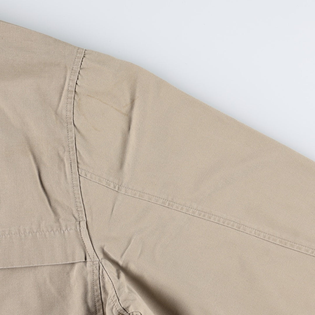 2000'S Eddie Bauer cotton jacket, men's size L (approx.) cotton Beige type Vintage Second Hand