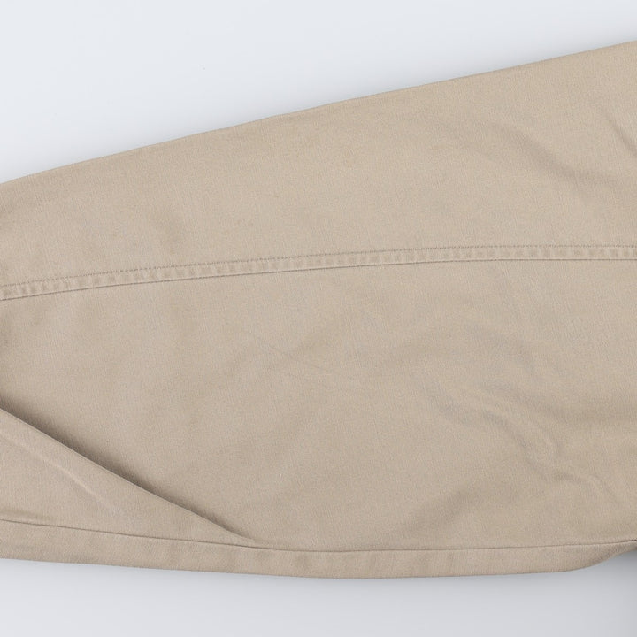 2000'S Eddie Bauer cotton jacket, men's size L (approx.) cotton Beige type Vintage Second Hand