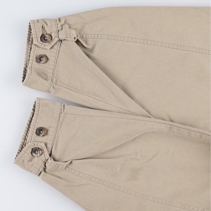 2000'S Eddie Bauer cotton jacket, men's size L (approx.) cotton Beige type Vintage Second Hand